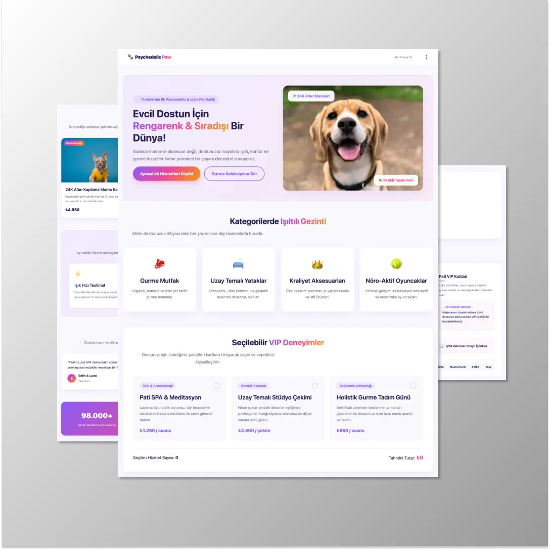 Petshop Önizlemesi
